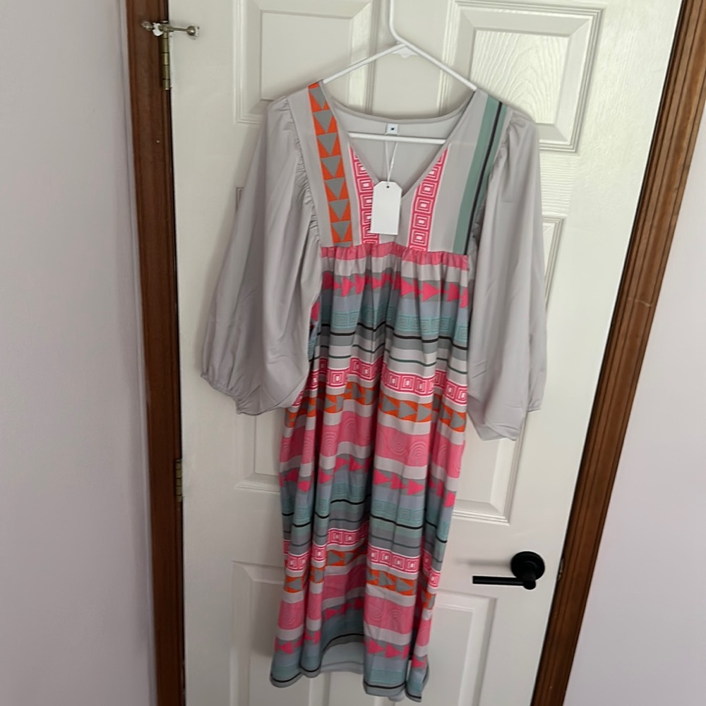 Mid length summer dress NWT